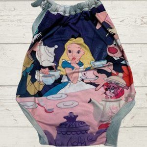Boutique Disney Alice in Wonderland Upcycled Bubble Romper